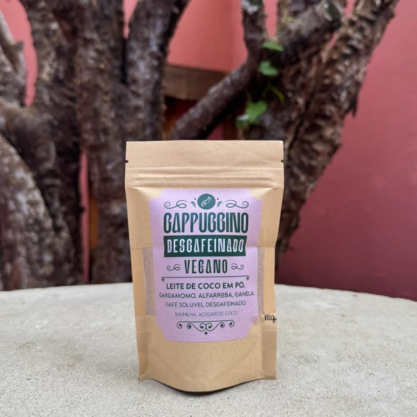 Mini Cappuccino Descafeinado de Leite de Coco Vegano | 80g
